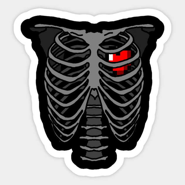 Fanatomy- Retro Gamer Sticker by XequalsWin